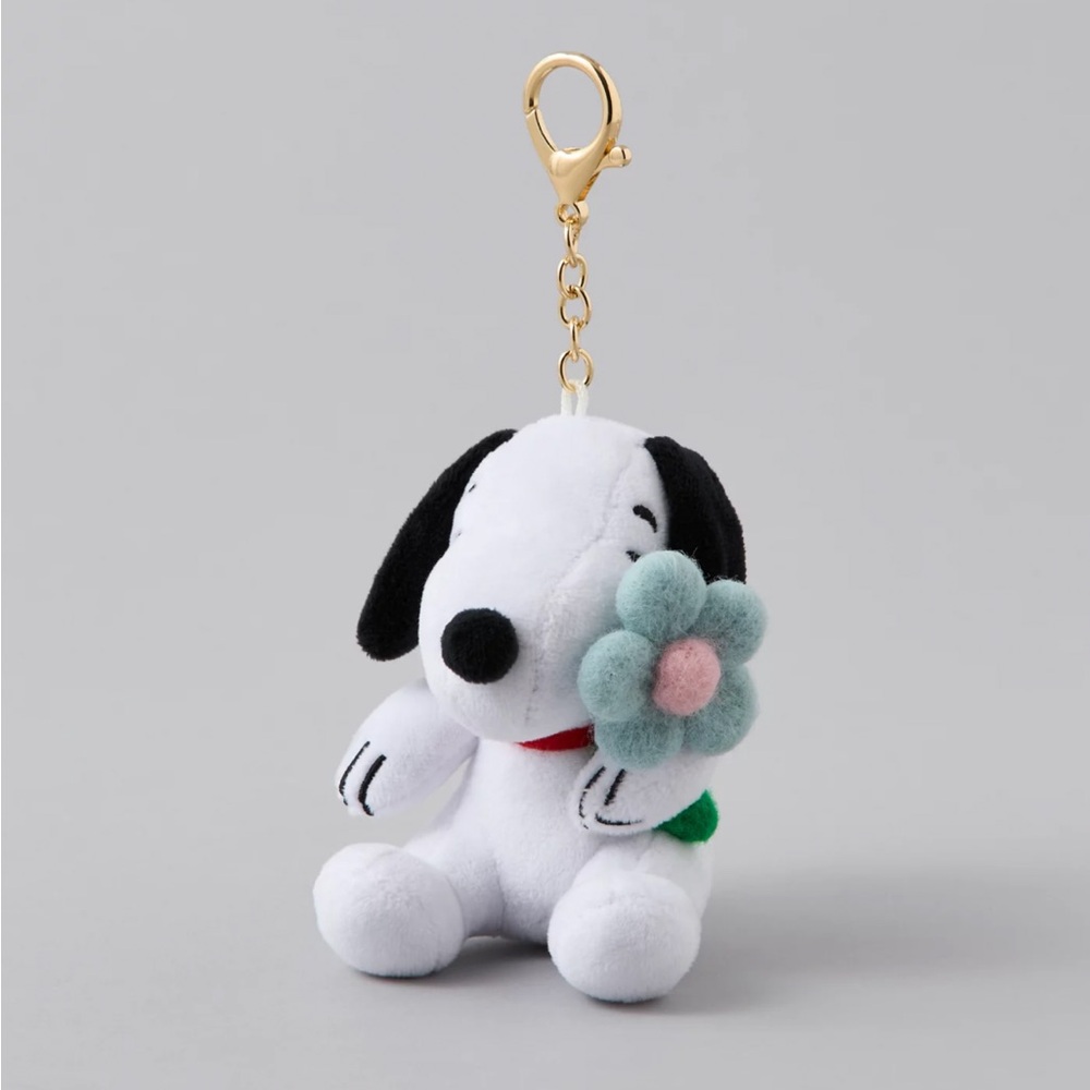 Snoopy Spring Keychain Bag Charm